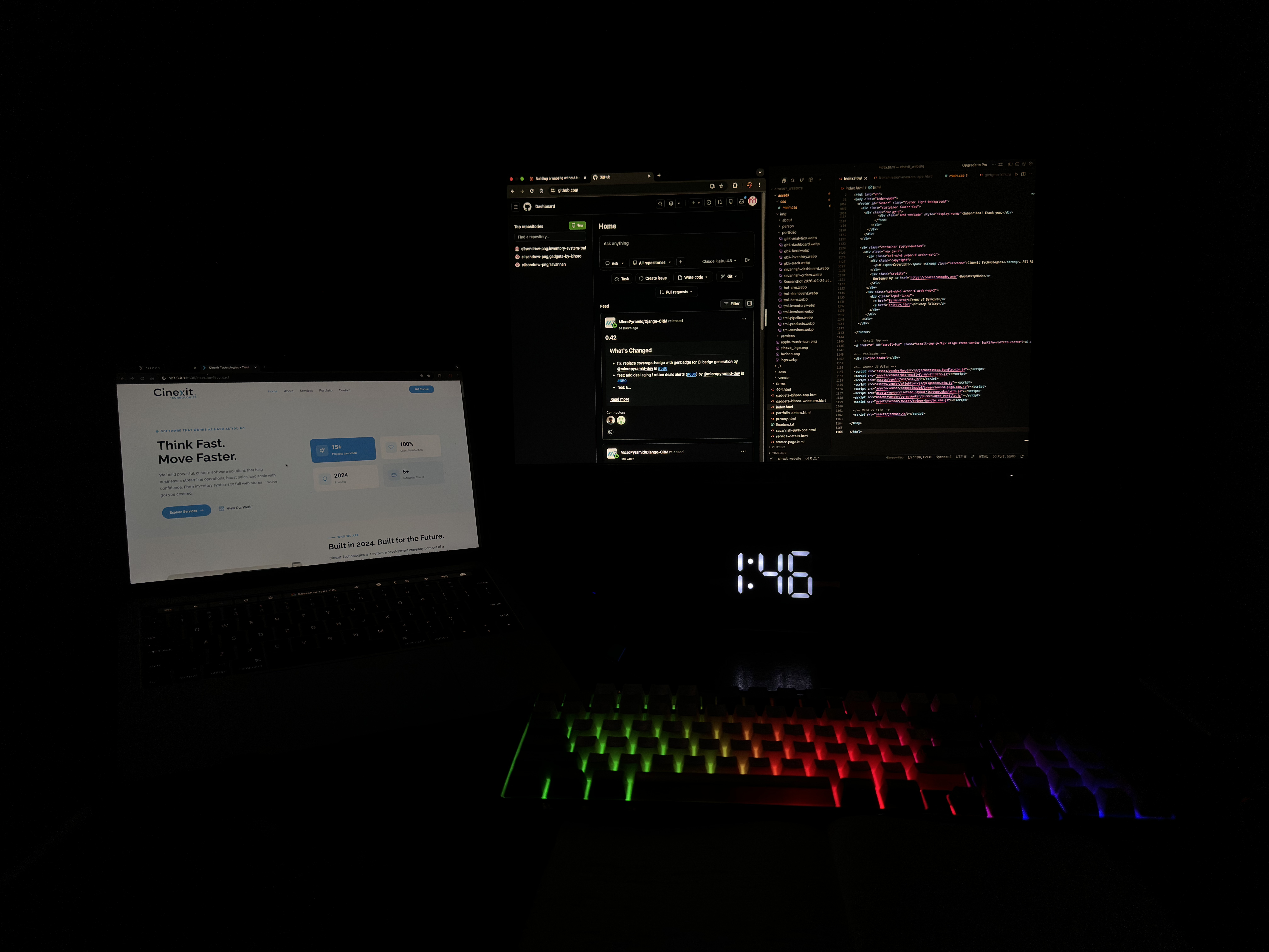 Cinexit Technologies team at work