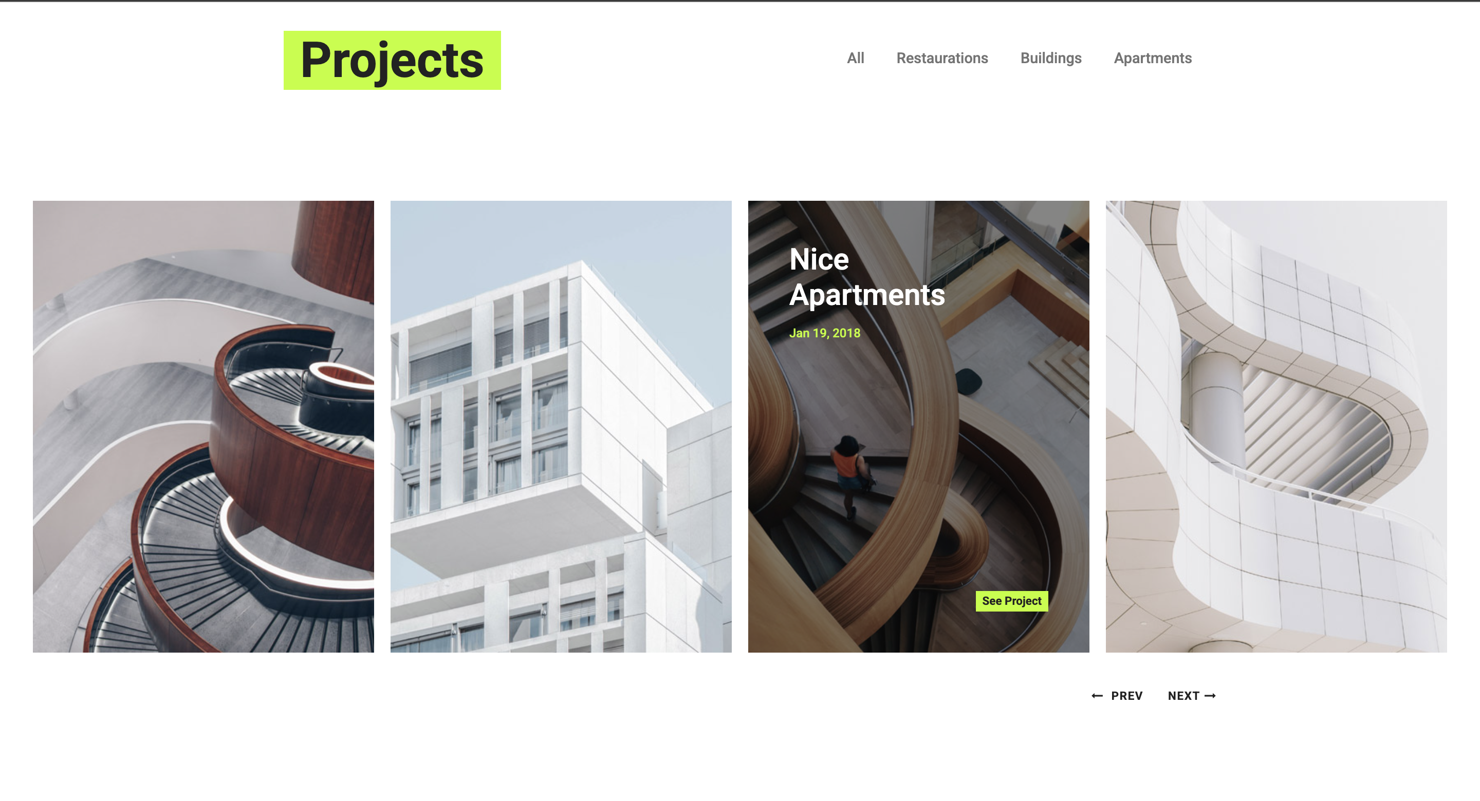 Arcade Projects Page