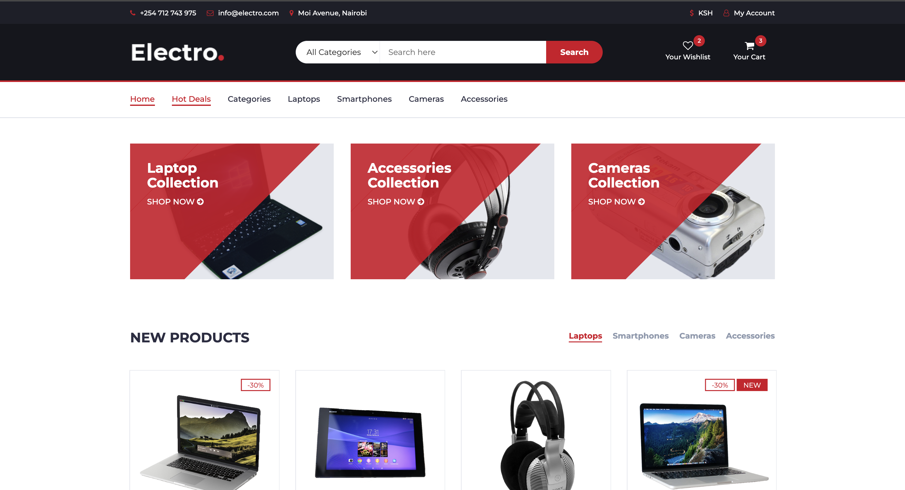 Electro Webstore