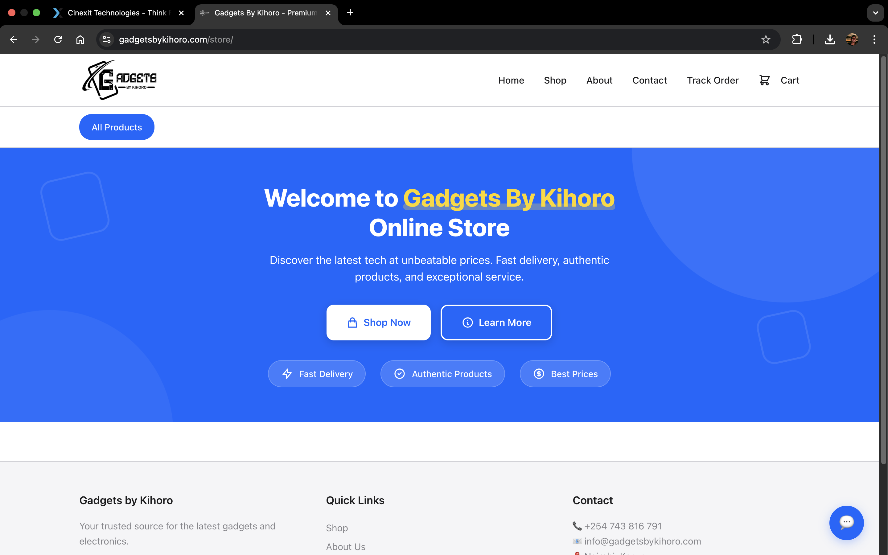 Gadgets by Kihoro Webstore